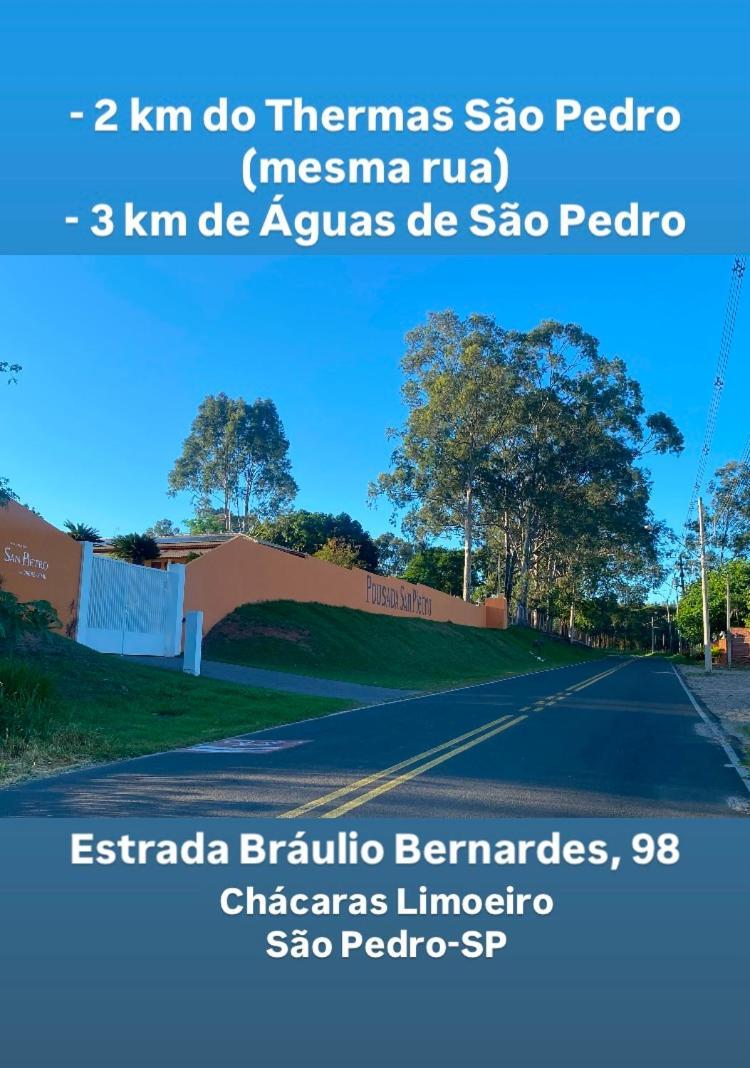 Pousada San Pietro - 2 Km Thermas Sao Pedro  Exterior foto